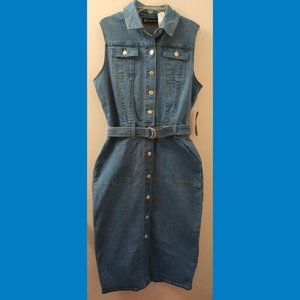 New York & Company - Denim Long Dress